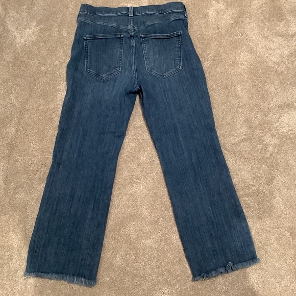AYR The Pop Jeans, Straight Leg Frayed Hem, 30 Short - Picture 6 of 14